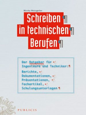 cover image of Schreiben in technischen Berufen